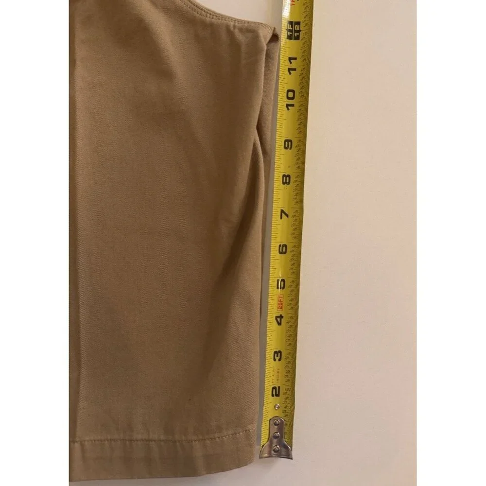 North Face Men’s Khaki Cotton Shorts 38 Hiking Tan Gorpcore NWOT